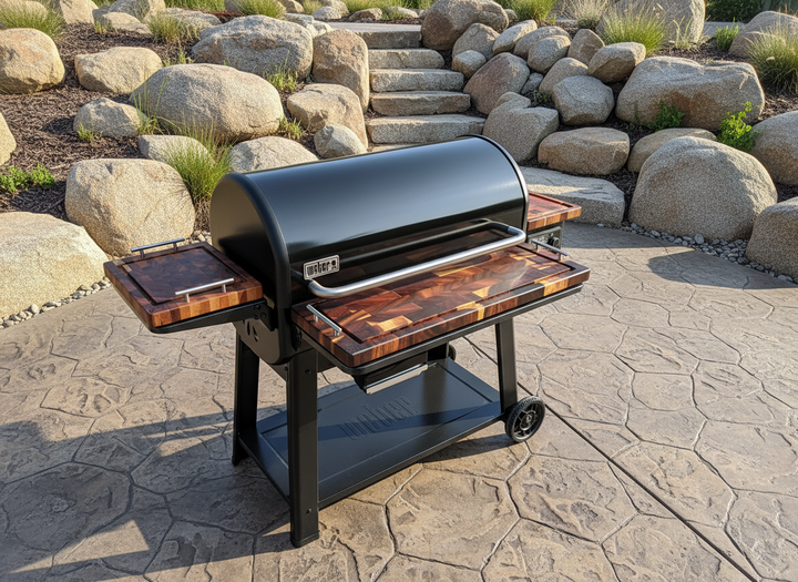BBQ Boards™ for Weber Searwood XL 600 - Deluxe Set (Sold As Set of Three)