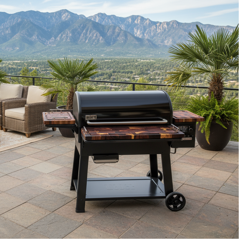 BBQ Boards™ for Weber Searwood XL 600 - Deluxe Set (Sold As Set of Three)