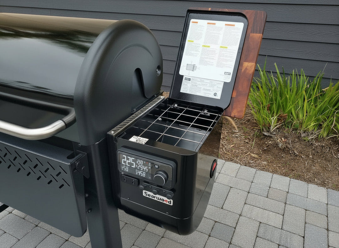 BBQ Boards™ for Weber Searwood 600 - Pellet Bin Board