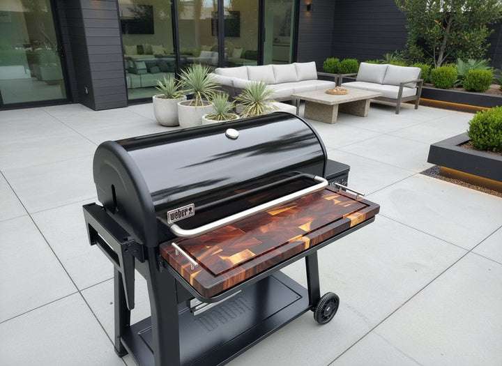 BBQ Boards™ for Weber Searwood XL 600 - Front Board