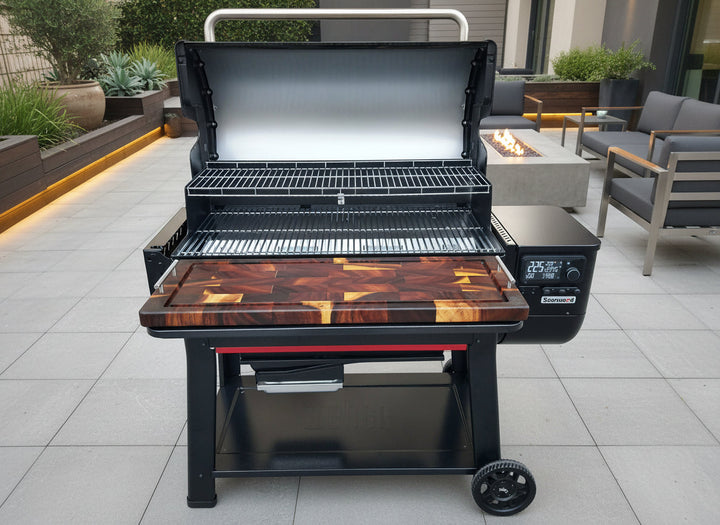 BBQ Boards™ for Weber Searwood XL 600 - Front Board