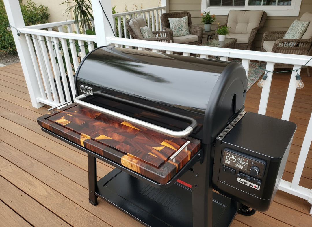 BBQ Boards™ for Weber Searwood XL 600 - Front Board