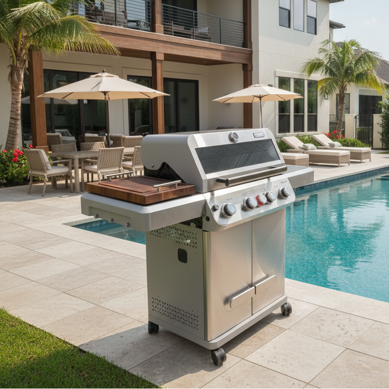 BBQ Boards™ for Monument Grills Mesa 405BZ - Side Board