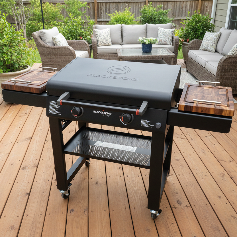 BBQ Boards™ for 30" Blackstone Griddle - Side Boards (Sold As A Matching Pair)