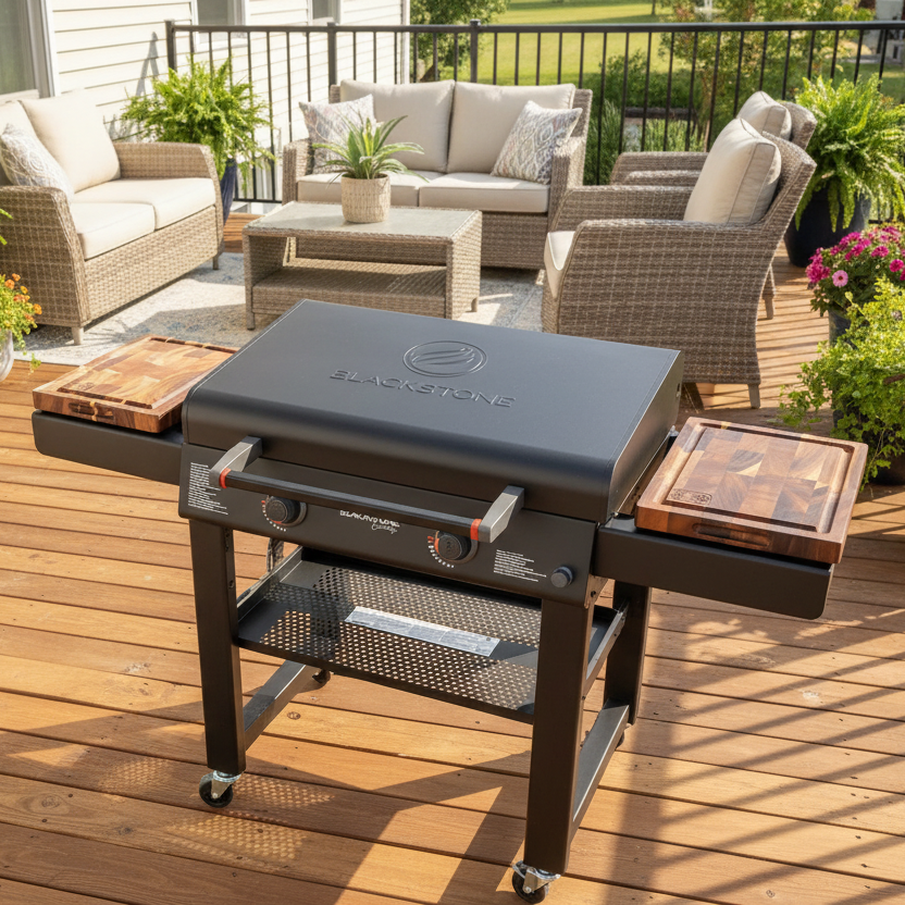 BBQ Boards™ for 30" Blackstone Griddle - Side Boards (Sold As A Matching Pair)