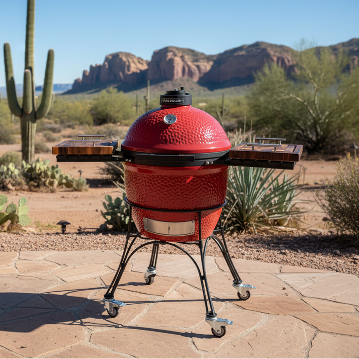 BBQ Boards™ for Kamado Joe Classic Joe I - Side Boards (Sold As A Matching Pair)