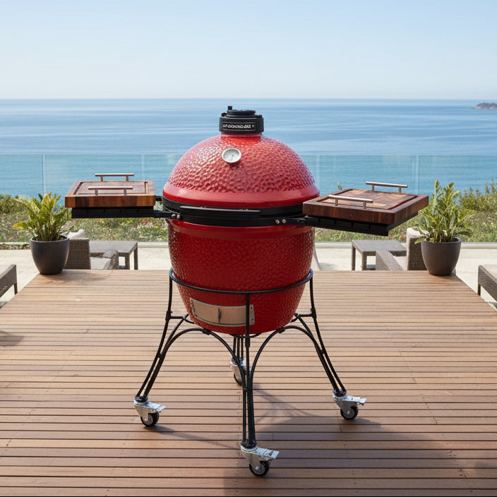 BBQ Boards™ for Kamado Joe Classic Joe I - Side Boards (Sold As A Matching Pair)