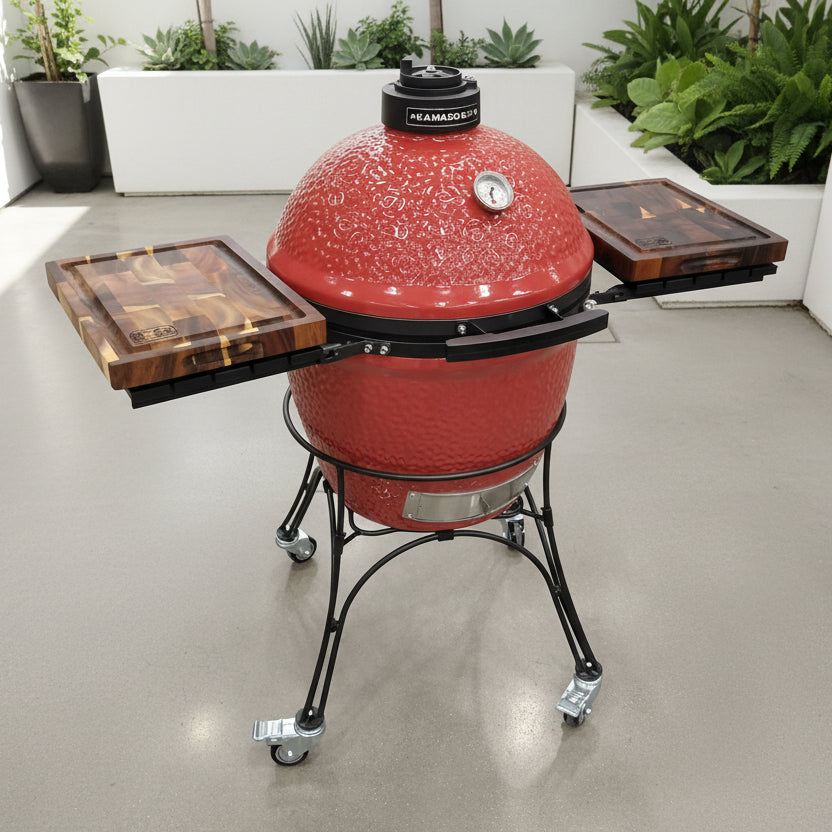 BBQ Boards™ for Kamado Joe Classic Joe I - Side Boards (Sold As A Matching Pair)