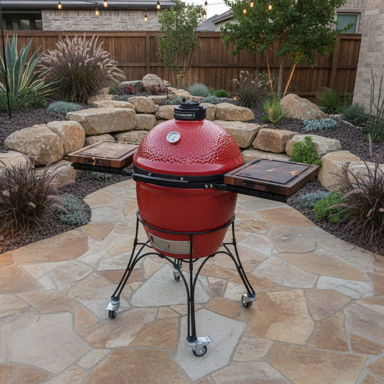 BBQ Boards™ for Kamado Joe Classic Joe I - Side Boards (Sold As A Matching Pair)