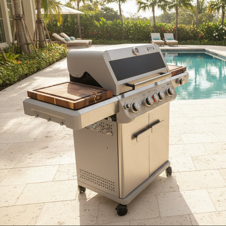 BBQ Boards™ for Monument Grills Mesa 405BZ - Side Boards (Sold As A Matching Pair)