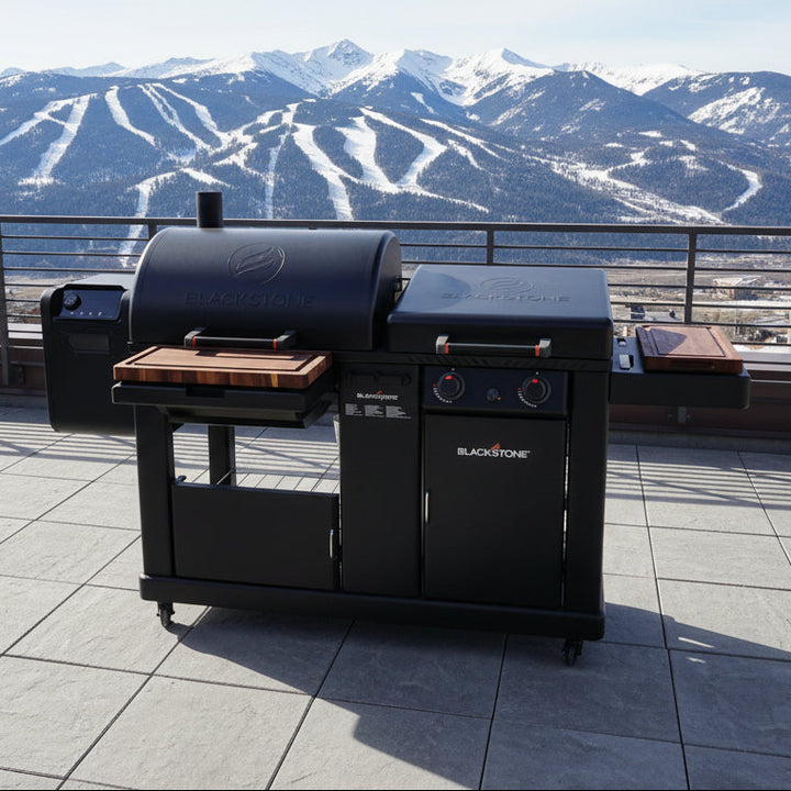 BBQ Boards™ for Blackstone Pellet Grill Combo - Front & Side Boards (Sold As A Matching Pair)