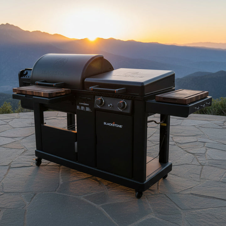 BBQ Boards™ for Blackstone Pellet Grill Combo - Front & Side Boards (Sold As A Matching Pair)