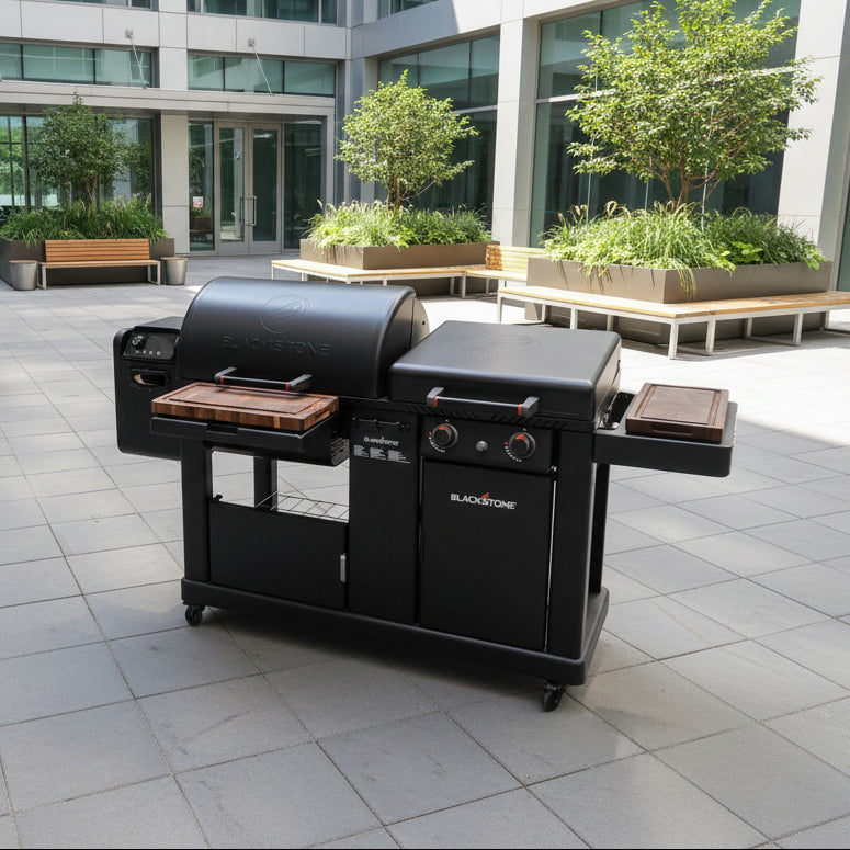 BBQ Boards™ for Blackstone Pellet Grill Combo - Front & Side Boards (Sold As A Matching Pair)