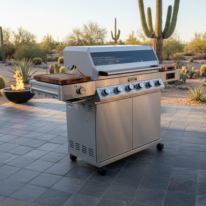 BBQ Boards™ for Monument Grills Denali 610 - Side Boards (Sold As A Matching Pair)
