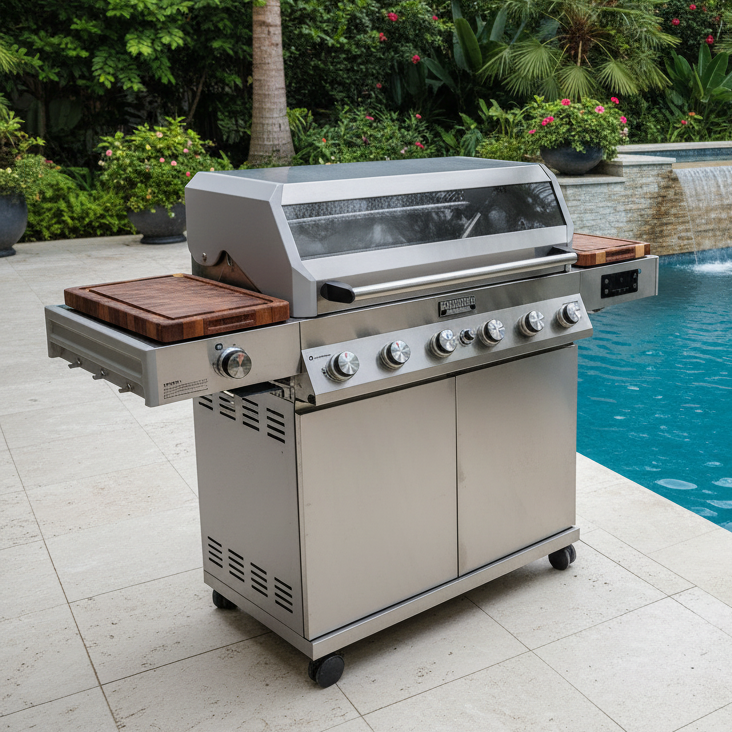 BBQ Boards™ for Monument Grills Denali 610 - Side Boards (Sold As A Matching Pair)