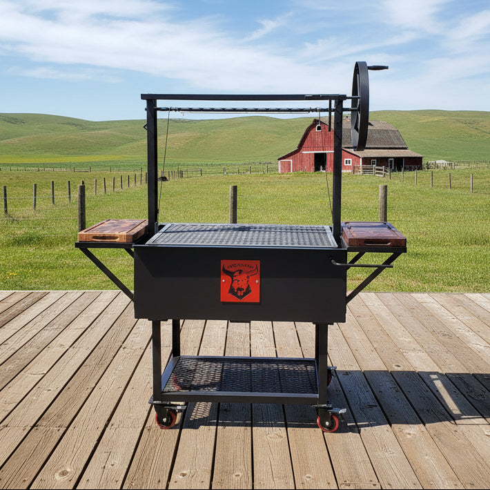 BBQ Boards™ for Red Beard 36" x 24" Santa Maria Grill - Side Boards (Sold As A Matching Pair)