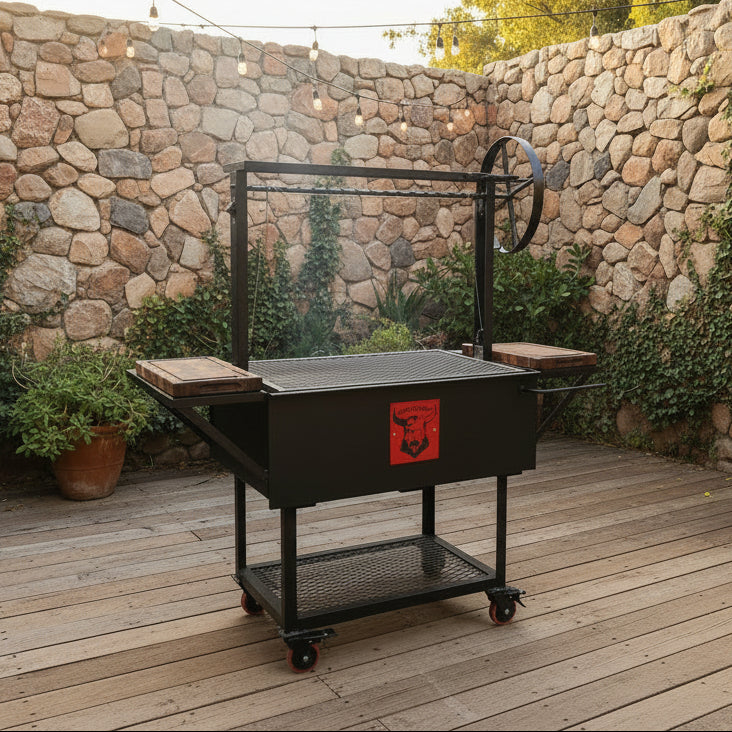 BBQ Boards™ for Red Beard 36" x 24" Santa Maria Grill - Side Boards (Sold As A Matching Pair)