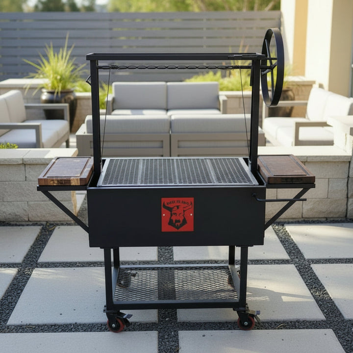 BBQ Boards™ for Red Beard 36" x 24" Santa Maria Grill - Side Boards (Sold As A Matching Pair)