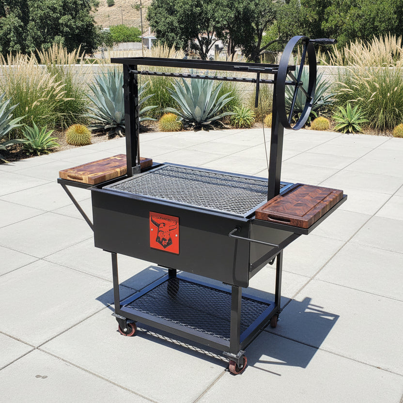 BBQ Boards™ for Red Beard 36" x 24" Santa Maria Grill - Side Boards (Sold As A Matching Pair)