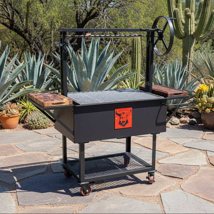 BBQ Boards™ for Red Beard 36" x 24" Santa Maria Grill - Side Boards (Sold As A Matching Pair)