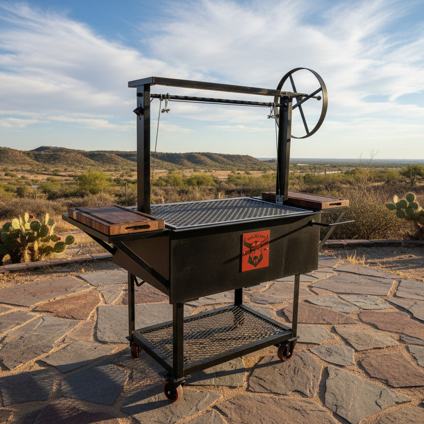BBQ Boards™ for Red Beard 36" x 24" Santa Maria Grill - Side Boards (Sold As A Matching Pair)