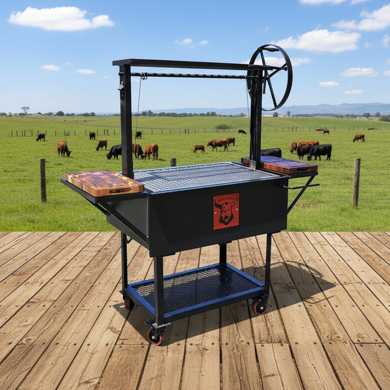 BBQ Boards™ for Red Beard 36" x 24" Santa Maria Grill - Side Boards (Sold As A Matching Pair)