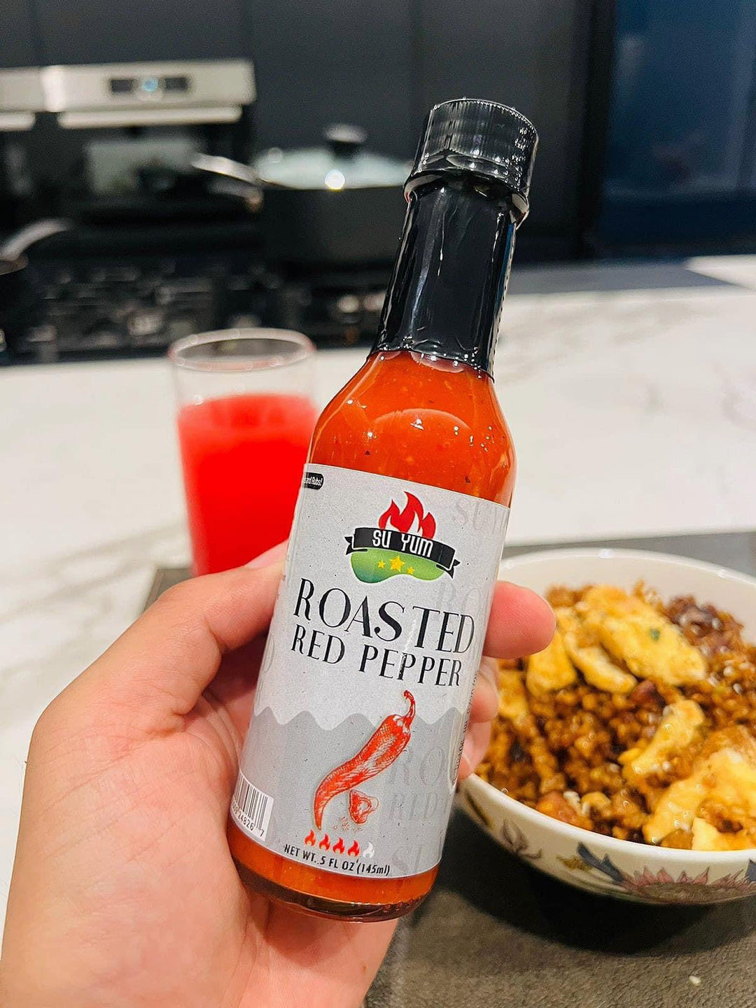 Roasted Red Pepper Hot Sauce