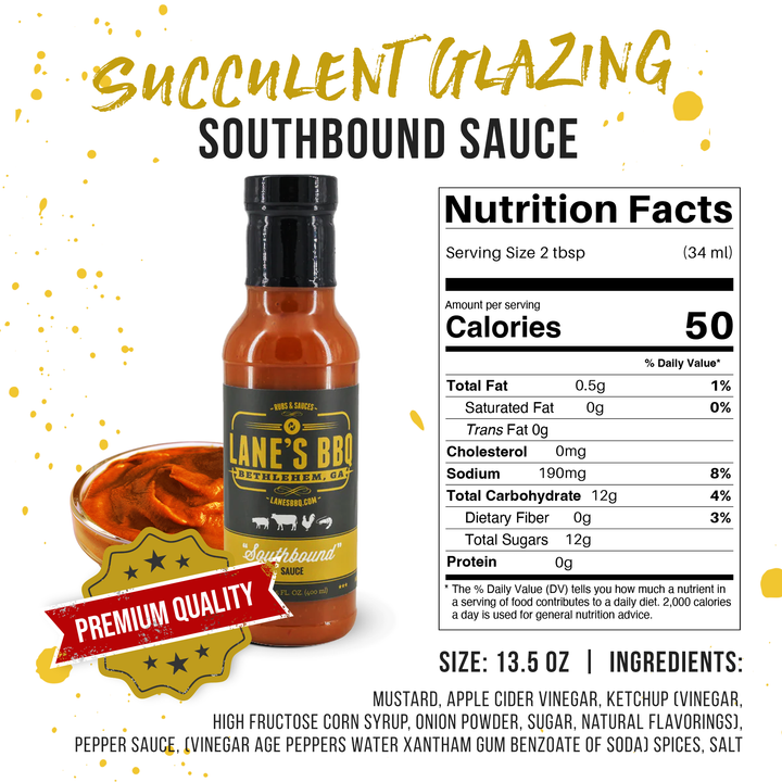 Southbound Carolina Mustard BBQ Sauce