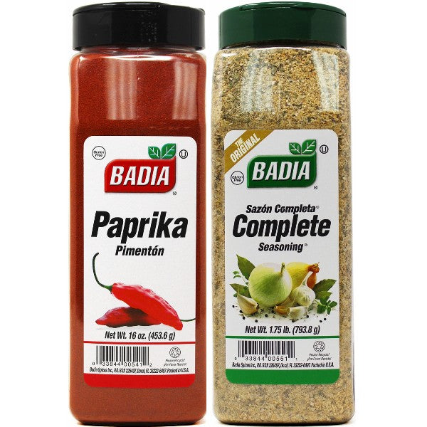 Badia Paprika & Complete Seasoning Bundle