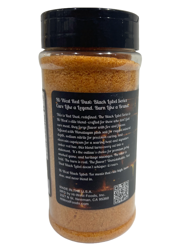 Red Dust Black Label Curing Salt