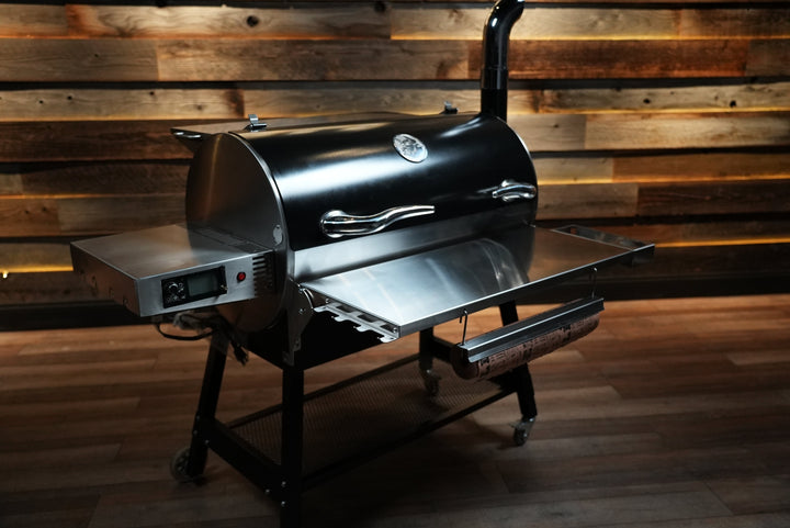 Recteq RT-700 / RT-680 | Pimp My Grill® Tactical Stainless Folding Front Shelf