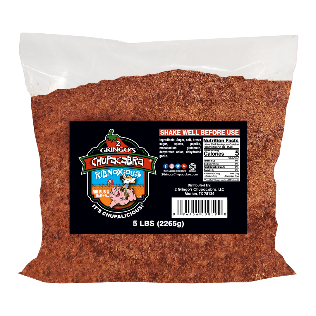 2 GRINGOS CHUPACABRA® RIBNOXIOUS