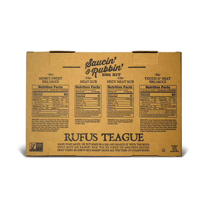 SAUCIN' & RUBBIN' KIT