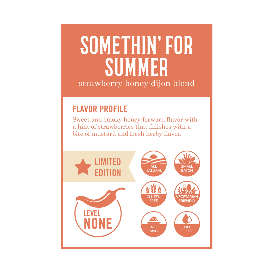 Somethin' For Summer - Strawberry Honey Dijon BBQ Rub