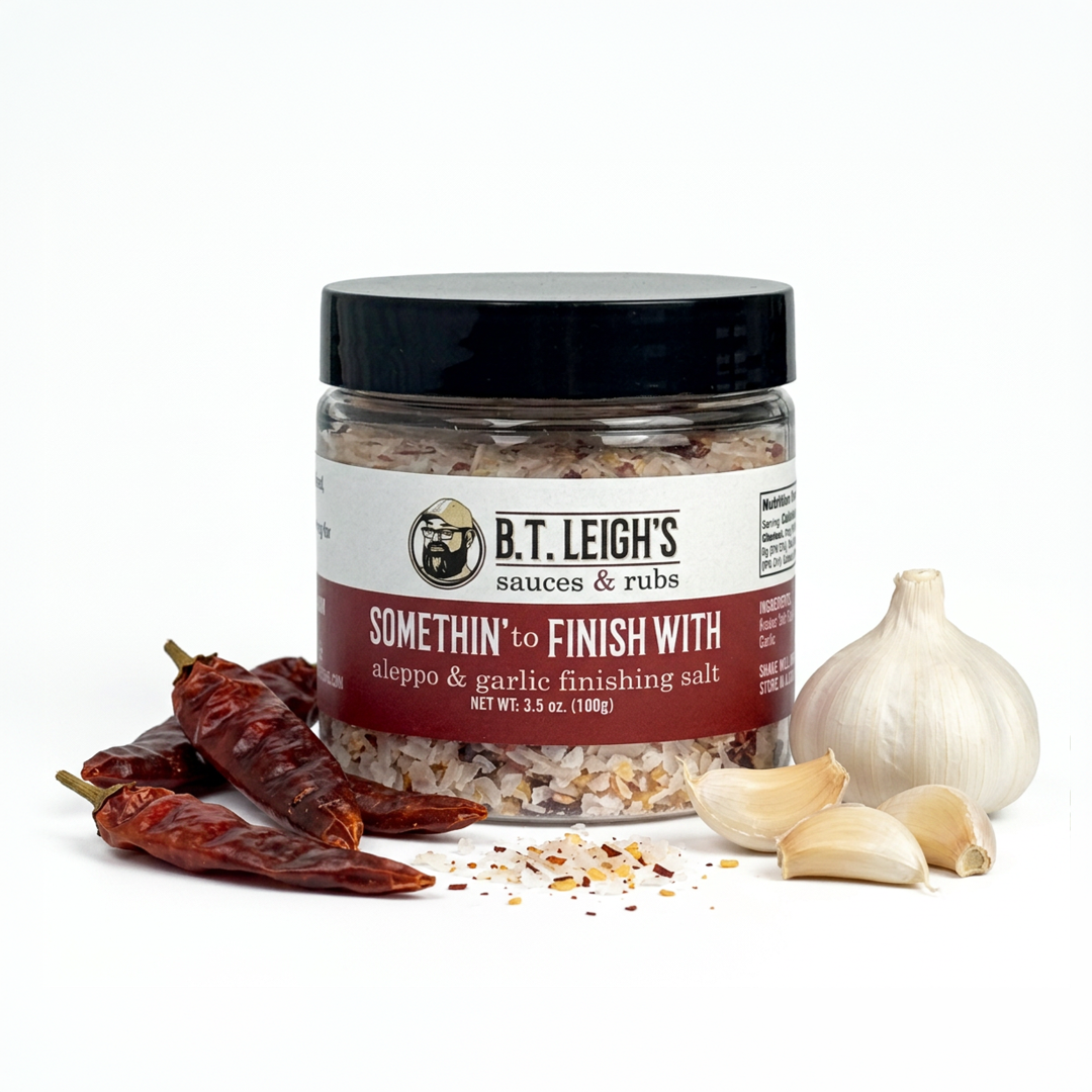 Aleppo & Garlic Finishing Salt
