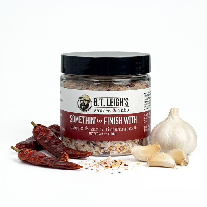 Aleppo & Garlic Finishing Salt