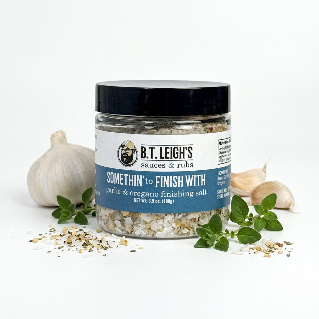 Garlic & Oregano Finishing Salt