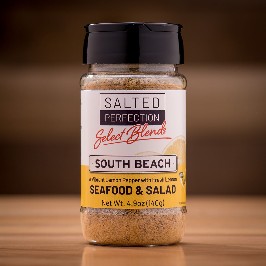 South Beach Seafood and Salad Lemon Pepper Seasoning Blend & Rub