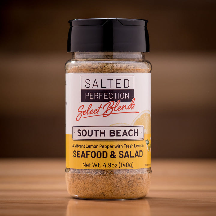 South Beach Seafood and Salad Lemon Pepper Seasoning Blend & Rub