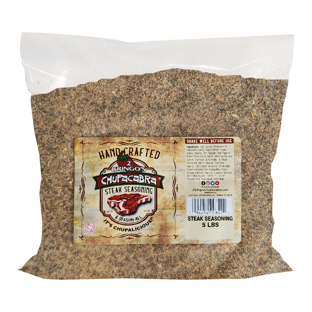 2 GRINGOS CHUPACABRA® STEAK SEASONING