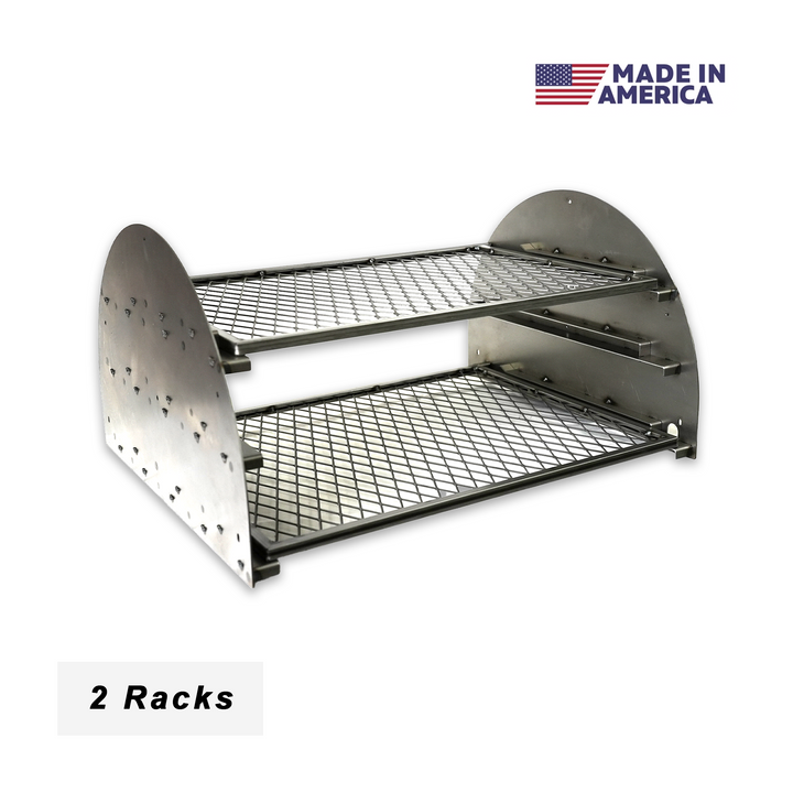 Traeger Ironwood 650 / Redland | Pimp My Grill® Gen2 Slide-Out Rack System - 2 Racks