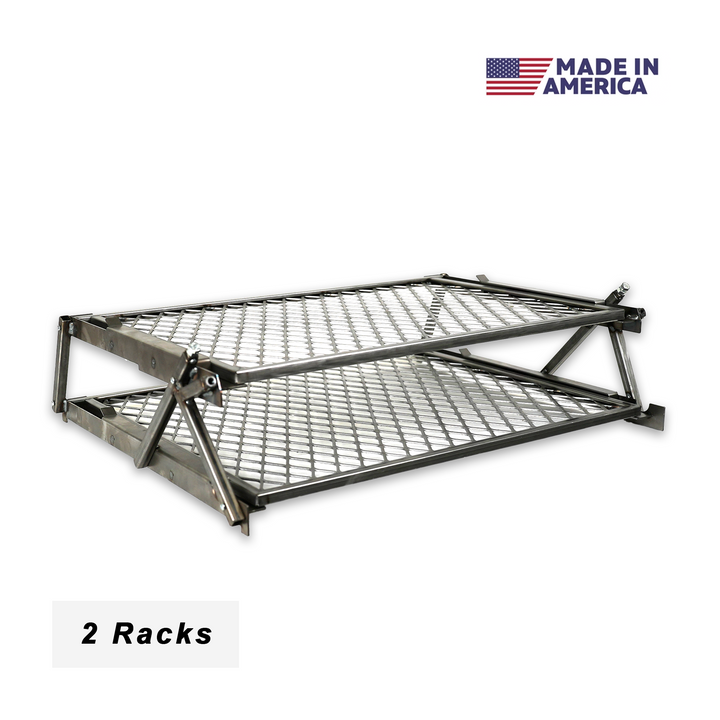 Traeger Pro 34 / Texas / Century 885 | Pimp My Grill® Gen2 Slide-Out Rack System - 2 Racks
