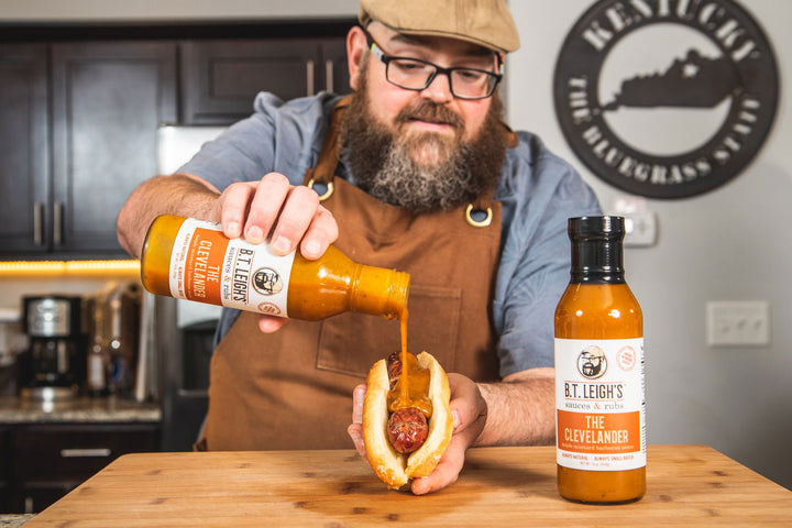The Clevelander - Mustard Maple Rosemary Barbecue Sauce