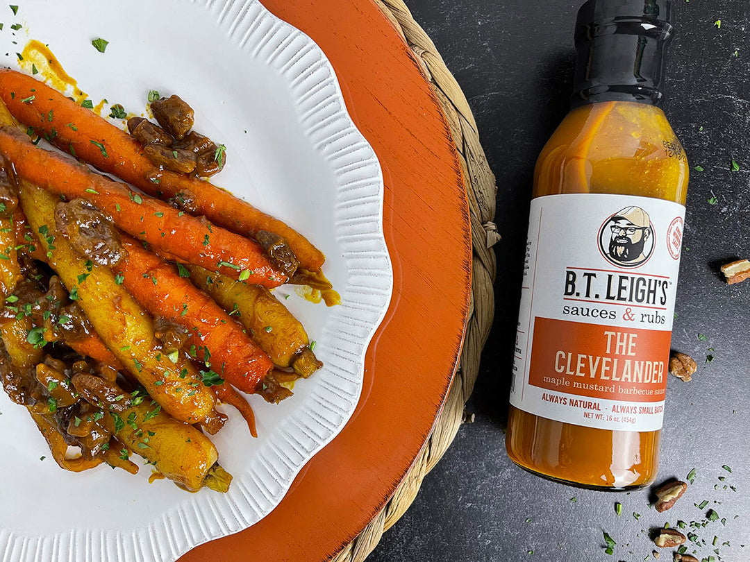 The Clevelander - Mustard Maple Rosemary Barbecue Sauce