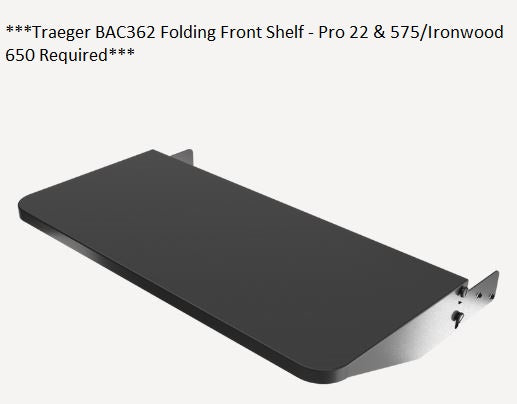 BBQ Boards™ for Traeger Pro 575 - Front Board