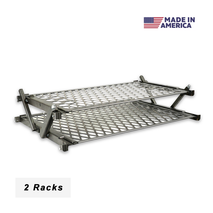 Traeger Tailgater / Junior | Pimp My Grill® Pro Series Slide-Out Rack System - 2 Racks