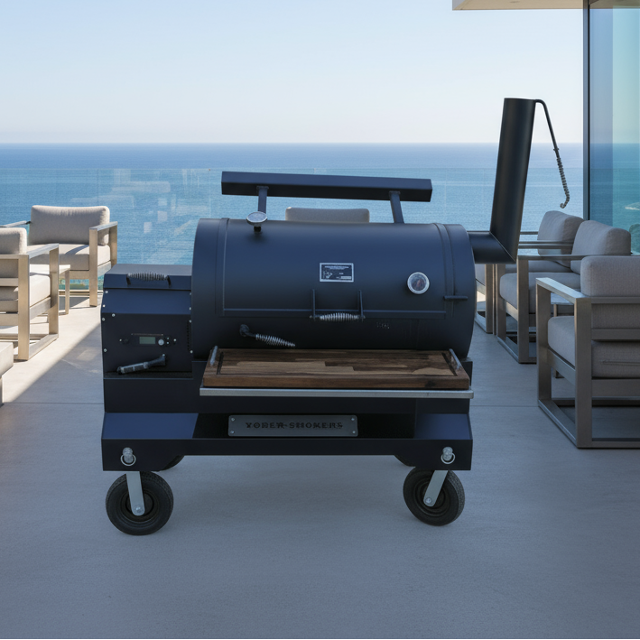 BBQ Boards™ for Yoder YS1500 - Front & Pellet Bin Boards (Sold As A Pair)