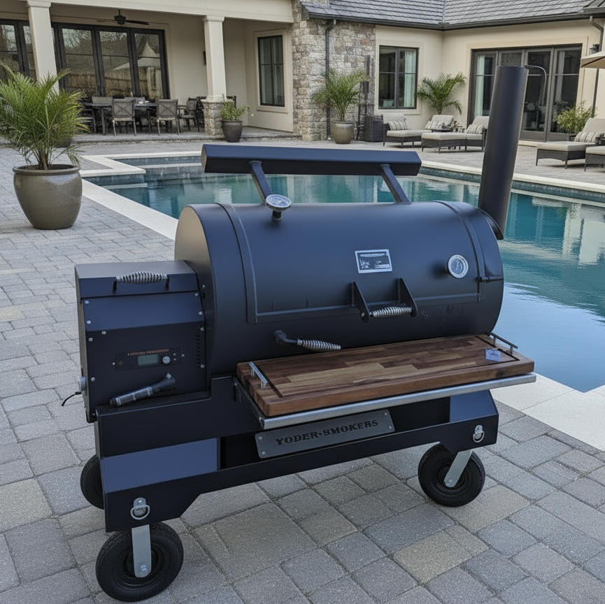 BBQ Boards™ for Yoder YS1500 - Front & Pellet Bin Boards (Sold As A Pair)