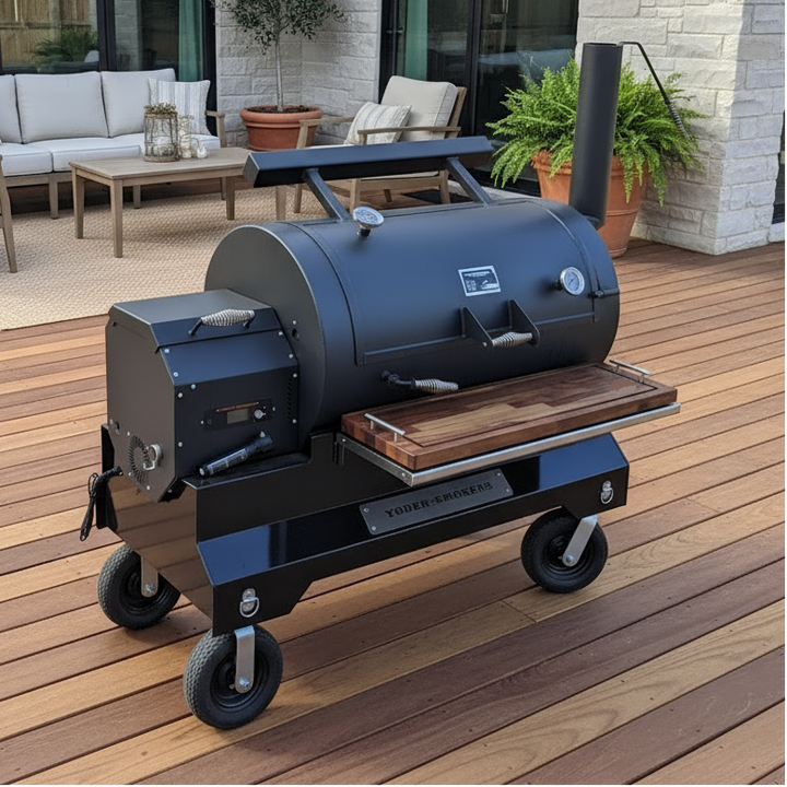 BBQ Boards™ for Yoder YS1500 - Front & Pellet Bin Boards (Sold As A Pair)