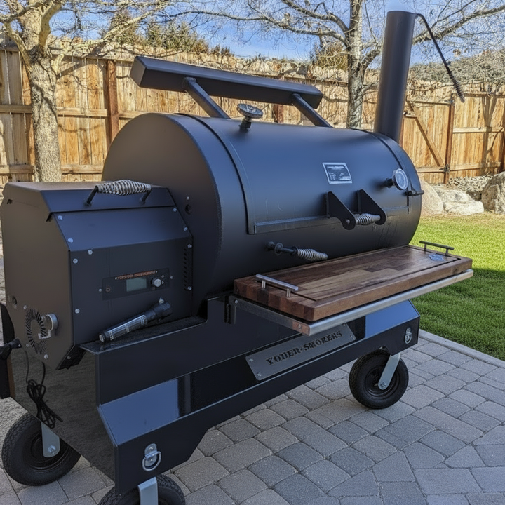 BBQ Boards™ for Yoder YS1500 - Front & Pellet Bin Boards (Sold As A Pair)